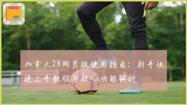 加拿大28网页版使用指南:新手快速上手教程与核心功能解析